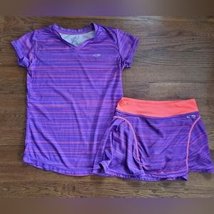 C9 by Champion Girls purple dri-fit set